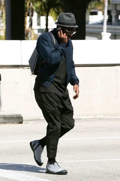 Pickture - Will.i.am - Aéroport de LAX - 30 Avril 2015